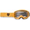Fox Racing Unisex Main Motocross Dirt Bike Occhiali Tangerine OS