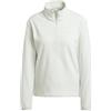 Adidas Donna Terrex Multi Essentials Half Zip Fleece Jacket, Linen Green, S