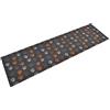 vidaXL Tappeto da Cucina Lavabile Zampe 45x150 cm Velluto