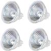 JZLBBC Mini Lampadine Faretto MR11 24V 20W Lampadina Alogena MR11 GU4 10W 24V MR11 GU4 Lampada Alogena Riflettore Dimmerabili 4Pc 20 W