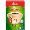 Melitta 400 sacchetti filtranti/caffè Melitta, originale, 1 set da 4 pezzi, dimensioni: 4 marroni/3 filtri zone aromatiche