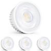 YindaLux 4x Moduli LED 230V, Ultra Sottili Ø50x23mm, 5W 500LM IP44, Angolo 38°, Ricambio GU10/MR16, 4000K/Non Dimmerabili, per Faretti Incasso Plafoniera Spot