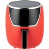 Wintem - Friggitrice ad Aria 5 Litri con LED Touch, Timer 60 Minuti, Spegnimento Automatico, Cottura Senza Olio Rapida e Uniforme per Ricette Croccanti in Famiglia