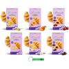 Beni Culinari Bauli Cornetti Croissant Pacchetto di prova brioche torta 100% Italiana 6 Diversi Sapori (Confezione da 70 Croissant) + Beni Culinari Portachiavi Gratis