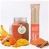 GREENORA Smoothie Vegano BIO di Frutta Liofilizzata, Banana, Mango, Mela, Carota, Fragola, Curcuma e Cannella in Polvere, per Bowl e Ricette, 100% Naturale, Senza Zucchero, 10 Unità