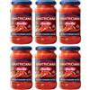 Generico Barilla Sugo all'Amatriciana, Salsa per Pasta con Pomodoro Italiano, Pancetta e Peperoncino, 400g, Confezione da 6