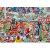Ravensburger Christmas No29: Babbo Natale treno a vapore grotta 1000 pezzi puzzle per adulti e bambini dai 12 anni in su