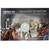 IMPACTO COLECCIONABLES Autentiche Monete dell'Antichità - 1 Denario d'argento della Repubblica Romana 509-27 BC. Certificato di Autenticità
