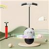 Frilla HOPLINKA Giocattolo per l'Allenamento dell'Equilibrio a Rimbalzo con Luci LED, Pogo Jumper per Bambini, Gioco Saltellante, Giocattolo per Equilibrio, Gioco Motorio per Interno ed Esterno (Nero)