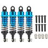 VGEBY1 Ammortizzatori RC, Ammortizzatori in Alluminio RC per WLtoys A949 A969 A979 K929 1/18 Model Car(Blu)