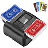 OUFUYU Mescolatore di Carte 1-2 Mazzi, Auto-Stop & modalità Manuale, USB