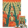 JIANGENNF Puzzle da 1000 pezzi per adulti Esercito di Terracotta giocattolo fai da te attività divertenti da fare in casa per rafforzare l'amore tra le coppie 38x52cm