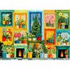 DKijoys Potted Plants - Puzzle da 1000 pezzi per adulti, con fiori colorati e alberi, puzzle da 1000 pezzi