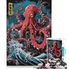 JIANGENNF Puzzle da 1000 pezzi per adulti Metropoli tentacolare Gioco pratico Difficile e stimolante Adatto per la decorazione della scrivania 38x52cm