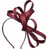 Caprilite Vegan Sinamay Fascinator Fascia da cerchietto per matrimonio da donna Ascot Races, Borgogna, Taglia unica