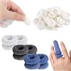 CATZUM Set da 30 Protezioni per Dita (15 Bende per Dita + 15 Cappucci in Gomma) Bende Traspiranti ed Elastiche per Protezione delle Dita in Caso di Ferite