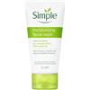 Dove Simple Detergente viso idratante delicato sulla pelle, 50 ml