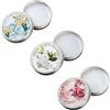 YIMVUNZ Set 3 Pezzi Profumo Solido Donna, Balsamo Profumato Portatile con Fragranze di Camelia, Narciso e Gardenia, Aroma Floreale a Lunga Durata, Ideale per Viaggi e Ritocchi Quotidiani