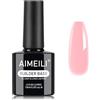 AIMEILI 8 in 1 Builder Base Gel per Estensione Unghie 15 ml - 1429 | Builder Gel Unghie, Nail Extension Gel, Ricostruzione Unghie Acrigel, Nail Strengthener, Gel Soak Off UV LED