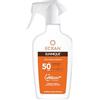 Ecran Sunnique Latte Solare Trigger SPF 50, 270 ml, Protezione Molto Alta con VitEox80, Latte Protettivo Idratante Spray con Erogatore Trigger Rapido