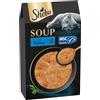 Sheba Busta di cibo umido per gatti adulti SHEBA Soup con Tonno, confezione da 40 (10x4x40g)