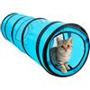 PAWISE Giocattoli per gatti Tunnel portatile Gatto Cubo per gatti Pop Up Pieghevole Gattino Indoor Outdoor Giocattoli Pet Pieghevole Tubo Giocare Giocattoli (Tunnel Cube)