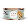 Terra Canis Coniglio con zucchina e albicocca, Mini cibo per cani, 100g | Materie prime di qualità alimentare al 100%, carne fresca, ricco di calcio per cani piccoli, senza cereali e glutine