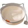 Generic Stimulicat - Cuccia per gatti con coda giocattolo e orecchie di gatto, per cuccioli, conigli e animali di piccola taglia