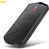 AXAGON Axagon EEM2-GAM, USB-C 10Gbps - NVMe & SATA SSD GAME M.2 box, contenitore SSD bezšroubkový Nero