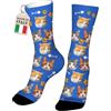 Easycosy Calzini Personalizzati con Foto, Idee Regalo per Uomo Donna(animale1)