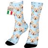 Easycosy Calzini Personalizzati con Foto, Idee Regalo per Uomo Donna(animale2)