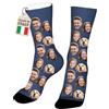 Easycosy Calzini Personalizzati con Foto, Idee Regalo per Uomo Donna(animale+foto)