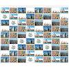 trendfinding® - portafoto da parete personalizzabile - 72 tasche da 10x15 cm - orizzontale