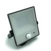 Planet Shop Kai 56018 Proiettore Slim LED Con Sensore PIR 20 W Nero 4000K Naturale