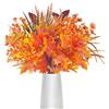 SHEPIN 8 fasci di fiori artificiali autunnali, decorazione autunnale, bouquet artificiale, eucalipto, rami autunnali, foglie d'acero, fiori artificiali, decorazione autunnale, decorazione per interni