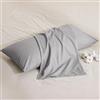 BEDSURE Federe Cuscini 50x75 Cotone - Set da 2, Oeko-TEX, Grigio