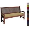 sunnypillow Cuscino per Panca da Giardino 180 x 50 x 5cm - Spessore 5 cm - Rivestimento Rimovibile, Resistente e Ideale per Uso Esterno in Giardino, Terrazza, Balcone - Beige