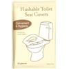 Teksome Coprisedile WC, Coprisedili WC da viaggio,Coprisedile da bagno Copriwater - 10 copriwater per bagno, rivestimenti per sedili WC lavabili, copriwater per bagni pubblici, aereo, campeggio