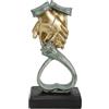 Xintim Scultura Mani per la Decorazione Della Casa, Statua Coppia Decorazione Regali D'amore Romantici Coppia, Decorazioni per Anniversario Matrimonio, Regalo per Donne,Fidanzate,Mariti,Mogli