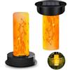 AMFUN 2 Pezzi Sostituzione della Luce Solare, Lanterna Solare da Esterno, Lampadina Impermeabile, da 1.2 V 600 mAh, per Patio, Balcone, Terrazza, Festa Decorazione