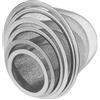 MMLFX 2pcs in Acciaio Inox Infusore for tè Colino Teiera Foglia di tè Filtro for Spezie Bicchieri Diametro 5-9.5 CM Riutilizzabile for La Cucina (Size : 8CM)