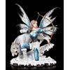Generic Figura degli elfi con freccia e arco e lupo | Statua della Guerriera Fairy