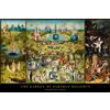 Close Up Poster Garden of Earthly Delights/Il giardino delle delizie Hieronymus Bosch (91,5 cm x 61 cm) + 2 cornici nere per poster con sospensione