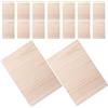 TOYANDONA 16 Pezzi Tavola di Legno per Rottura Taekwondo Beige | Design Portatile e Leggero, Uso Outdoor, Adatta a Ragazzi, Sensazione Realistica