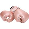 Stylebest Guantoni da Boxe Traspiranti in Pelle PU per Bambini, Comodi da Sparring e Allenamento per età 3-10, Rosso o Rosa, 1 Paio