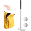 Generico Mazze da golf in miniatura, putter da mini golf Mini putter a 2 vie, da