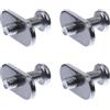 VILLCASE Dadi per Guida Kayak e Canoa M6 in Acciaio Inox Argento
