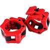 Tioamy Morsetti per bilanciere olimpico, clip per manubri, per sollevamento pesi, chiusura a sgancio rapido, 1 paio, per palestra, fitness, body building, 50 mm