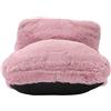 Ycauty Scaldapiedi riscaldati elettrici, stivali spessi, ricaricabili tramite USB, per casa e ufficio, rosa, 9,8 x 11,8 x 9,8 pollici