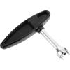 minkissy Spike Remover per Tacchetti Scarpe Golf, Strumento di Rimozione Tacchetti in Acciaio e Plastica Nero, Impugnatura Comoda, Punte, per Golfer